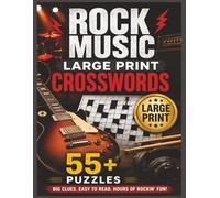 Rock Music Large Print Crossword Puzzles