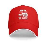 Rock Music Slade Sladest Cum On Feel The Noize Dave Hill Baseball Cap Classico Papà Trucker Hat, Gdzsb-Color7, Taglia unica