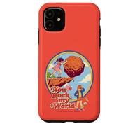 Rock My World Valentine Sarcastic Vintage Funny Adult Humor Custodia per iPhone 11