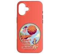 Rock My World Valentine Sarcastic Vintage Funny Adult Humor Custodia per iPhone 16