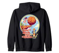 Rock My World Valentine Sarcastic Vintage Funny Adult Humor Felpa con Cappuccio