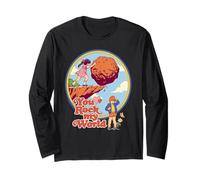 Rock My World Valentine Sarcastic Vintage Funny Adult Humor Maglia a Manica