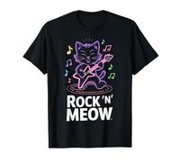 Rock 'N' Meow - Chitarra a forma di gatto Maglietta