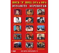 Rock N Roll 50s and 60s Dynamite Superstar-50 Hits Explosifs-2 DVD