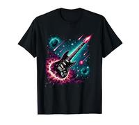 Rock n Roll - Chitarra elettrica nello spazio Maglietta