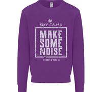 Rock N Rotolo Keep Calm & Make Some Noise Bambini Felpa Maglione