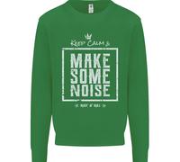 Rock N Rotolo Keep Calm & Make Some Noise Bambini Felpa Maglione