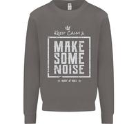 Rock N Rotolo Keep Calm & Make Some Noise Uomo Felpa Maglione
