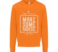Rock N Rotolo Keep Calm & Make Some Noise Uomo Felpa Maglione