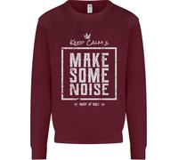 Rock N Rotolo Keep Calm & Make Some Noise Uomo Felpa Maglione