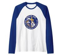 Rock of ETES - Inno Cristiano, Teologia Riformata, Fede Maglia con Maniche Raglan