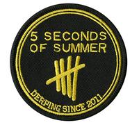 Rock Off 5 Seconds of Summer Standard Patch (Toppa) Merchandising Ufficiale
