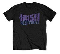 Rock Off Deep Purple Hush Ufficiale Uomo Maglietta Unisex (Medium)