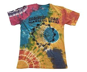 Rock Off Grateful Dead May '77 Vintage Ufficiale Uomo Maglietta Unisex (Large)