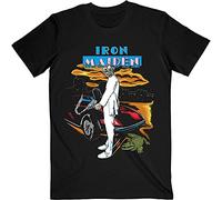 Rock Off Iron Maiden Unisex T-Shirt: Stranger in A Strange Land (Back Print) (Small) - Medium - Black - Unisex