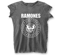 Rock Off Ladies Ramones Presidential Seal Ufficiale Donne Maglietta Signore (XX-Large)