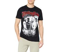 Rock Off - Maglietta, Manica Corta, Uomo, Nero (Black), L