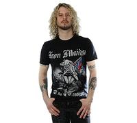 Rock Off - Maglietta, Manica Corta, Uomo, Nero (Noir (Black)), S