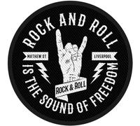 Rock Off Mathew St R&R Horns Ufficiale Toppa da cucire