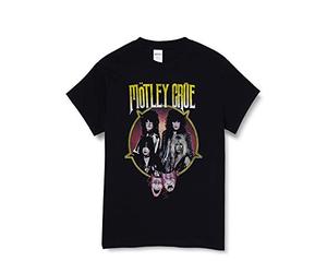 Rock Off Motley Crue Unisex Tee: Theatre Pentagram