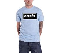 Oasis Maglietta Decca Logo Unisex Light Blue M