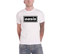 Oasis Maglietta Decca Logo Unisex White S