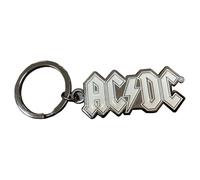 Ac/Dc Band Logo Mono Portachiavi Keychain