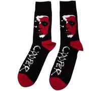 Rock Off officially licensed products Alice Cooper Face Logo Ankle Calzini Size One Size