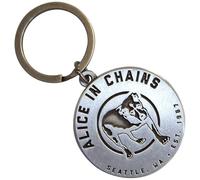 Rock Off officially licensed products Alice In Chains Three Legged Dog Portachiavi Keychain Size One Size