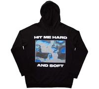 Rock Off officially licensed products Billie Eilish Hit Me Hard And Soft Negative Pullover Felpa con Cappuccio Size XL