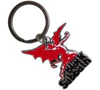 Rock Off officially licensed products Black Sabbath Logo And Daemon Portachiavi