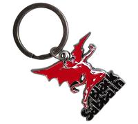 Rock Off officially licensed products Black Sabbath Logo And Daemon Portachiavi Keychain Size One Size