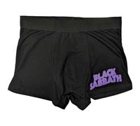 Rock Off officially licensed products Black Sabbath Wavy Band Logo Boxer Pantaloncini Size XL