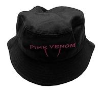 Rock Off officially licensed products Blackpink Bucket Hat Rosa Venom Logo Nue Ufficiale Unisex Nero Small/Medium