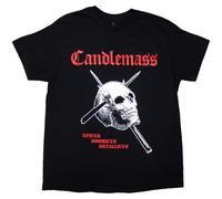 Rock Off officially licensed products Candlemass Epicus Doomicus Metallicus Ufficiale Uomo Maglietta Unisex (Medium)