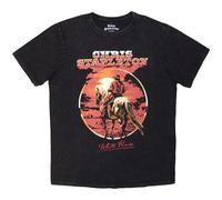 Rock Off officially licensed products Chris Stapleton Bianca Horse Stone Wash T Shirt Size L