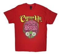 Rock Off officially licensed products Cypress Hill Insane in The Brain Ufficiale Uomo Maglietta Unisex (Medium)