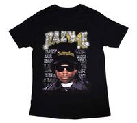 Rock Off officially licensed products Eazy E Compton Logo T Shirt Size L