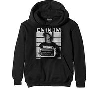 Rock Off officially licensed products Eminem Slim Shady Marshall Mathers Ufficiale Felpa con Cappuccio (Small)