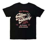 Rock Off officially licensed products Eminem Unisex T-Shirt: The Real Slim Shady (Nero) (Back Print) Size M