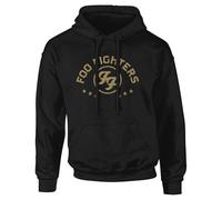 Rock Off officially licensed products Foo Fighters Arched Stars Band Logo Pullover Felpa con Cappuccio Size L
