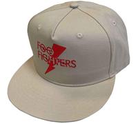 Rock Off officially licensed products Foo Fighters Cappellino da Baseball FF Flash Logo Nuovo Ufficiale Sand Snapback Size One Size