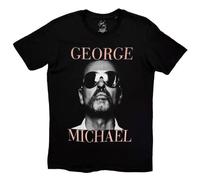 Rock Off officially licensed products George Michael Portrait T Shirt