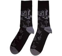 Rock Off officially licensed products Ghost Symbol Band Logo Pattern Ankle Calzini Size One Size