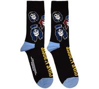 Rock Off officially licensed products Guns N' Roses Skulls Band Logo Ankle Calzini Size One Size