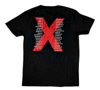 Rock Off officially licensed products INXS T Shirt Us Tour Nuovo Ufficiale Unisex Nero Size L