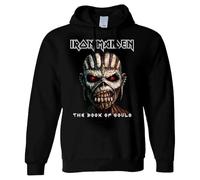Rock Off officially licensed products Iron Maiden The Book of Souls Pullover Felpa con Cappuccio Size XXL