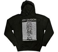 Rock Off officially licensed products Joy Division Unknown Pleasures FP Ufficiale Felpa con Cappuccio (Medium)