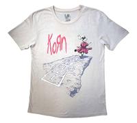 Rock Off officially licensed products Korn Follow The Leader Band Logo T Shirt Size S