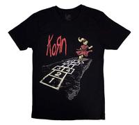 Rock Off officially licensed products Korn Follow The Leader Band Logo T Shirt Size S